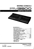 Yamaha PM-3500 - Service Manual 